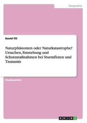 Book cover for Naturphänomen oder Naturkatastrophe? Ursachen, Entstehung und Schutzmaßnahmen bei Sturmfluten und Tsunamis