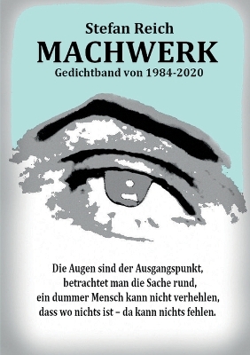 Book cover for Machwerk