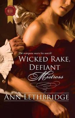 Book cover for Wicked Rake, Defiant Mistress