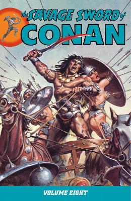 Book cover for Savage Sword Of Conan Volume 8