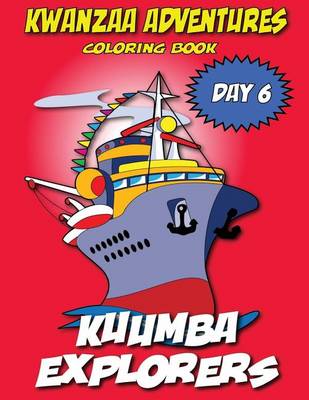 Book cover for Kwanzaa Adventures Coloring Book