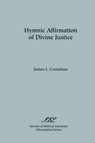 Cover of Hymnic Affirmation of Divine Justice