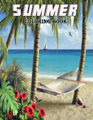 Book cover for Summer Coloring Book