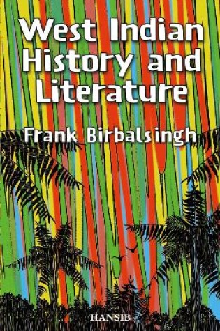 Cover of West Indian History and Literature