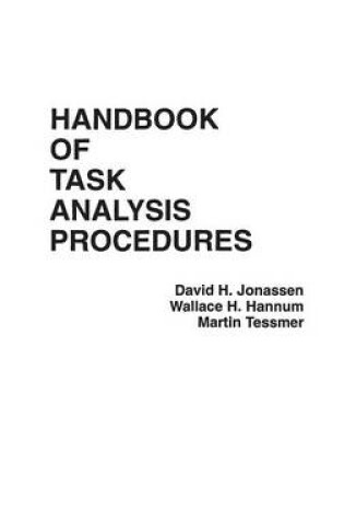 Cover of Handbook of Task Analysis Procedures