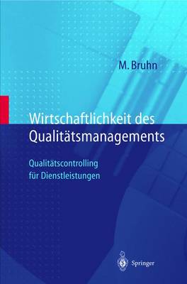 Book cover for Wirtschaftlichkeit des Qualitätsmanagements