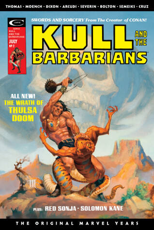 Book cover for Kull: Savage Sword The Original Marvel Years Omnibus