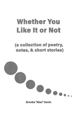 Book cover for Whether You Like It or Not