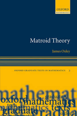 Cover of Matroid Theory
