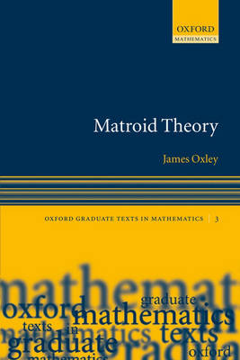 Book cover for Matroid Theory