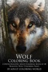 Book cover for Wolf Coloring Book