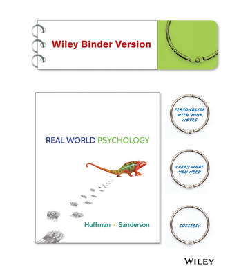 Book cover for Real World Psychology Binder Ready Version + Wileyplus Registration Card