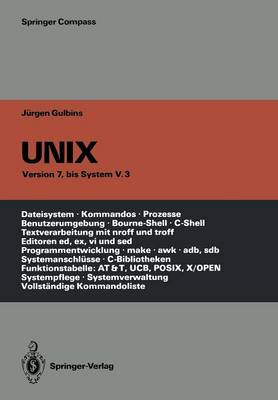 Book cover for UNIX