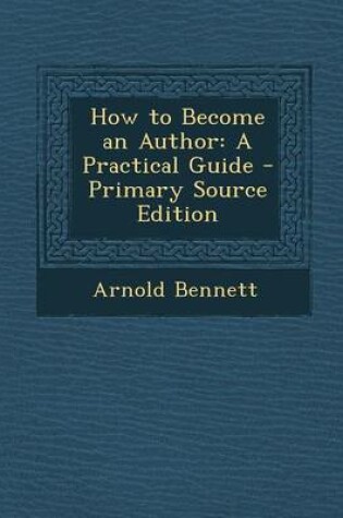 Cover of How to Become an Author