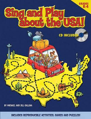 Book cover for Sing and Play About the USA!