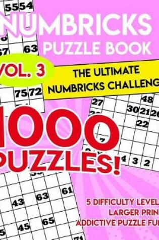 Cover of Numbricks Puzzle Book 3