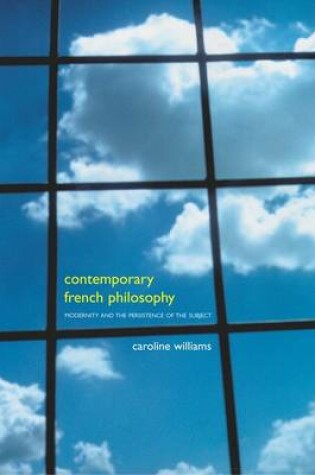 Cover of Contemporary French Philosophy