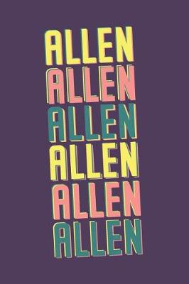 Book cover for Allen Notebook