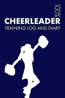 Book cover for Cheerleader Training Log and Diary