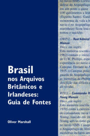 Cover of Brasil Nos Arquivos Brit Nicos E Irlandeses