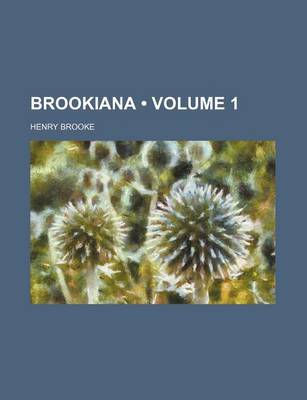 Book cover for Brookiana (Volume 1)