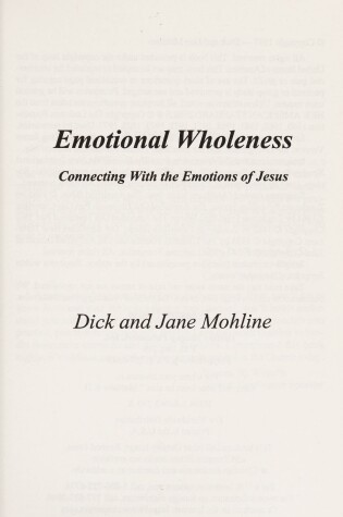 Cover of Emotional Wholeness