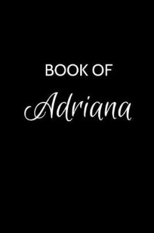 Cover of Book of Adriana