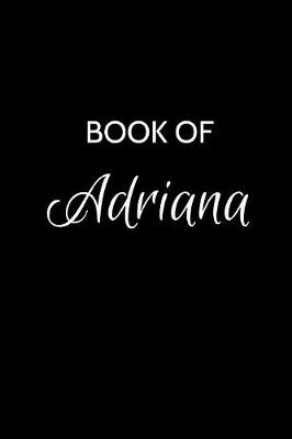 Book cover for Book of Adriana