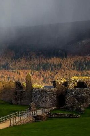 Cover of Notebook Loch Ness Scotland Castle Ruins and Lake