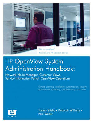 Cover of HP OpenView System Administration Handbook