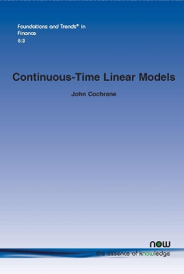 Book cover for Continuous-Time Linear Models