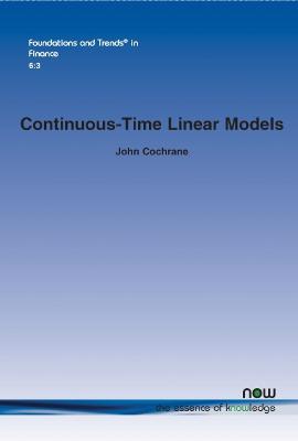 Cover of Continuous-Time Linear Models