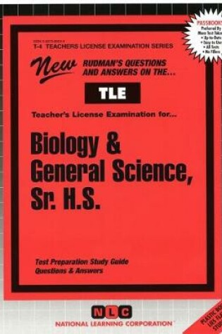 Cover of Biology & General Science, Sr. H.S.