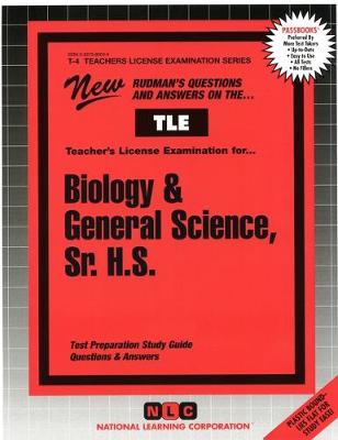 Book cover for Biology & General Science, Sr. H.S.