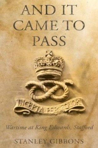 Cover of And it Came to Pass