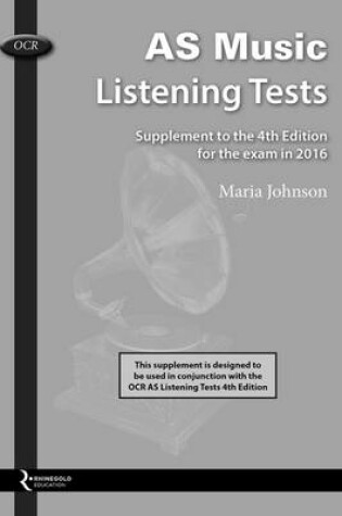 Cover of OCR AS Music Listening Tests Supplement