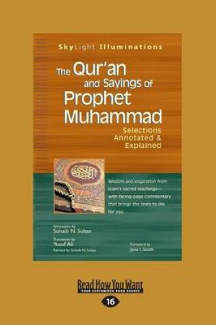 Cover of The Qur'an and Sayings of Prophet Muhammad