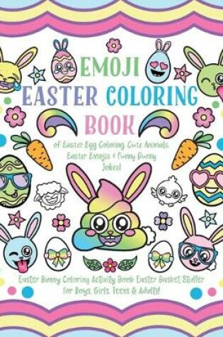 Cover of Emoji Easter Coloring Book