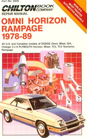 Book cover for Omni Horizon Rampage 1978-89 Repair Manual