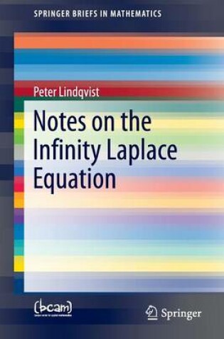 Cover of Notes on the Infinity Laplace Equation