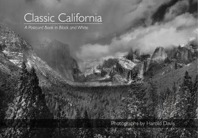 Book cover for Classic California in Black and White Postcard Book