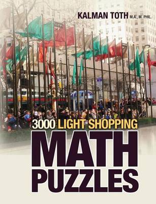 Book cover for 3000 Light Shopping Math Puzzles