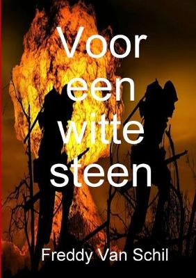 Book cover for Voor een witte steen