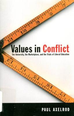 Book cover for Values in Conflict