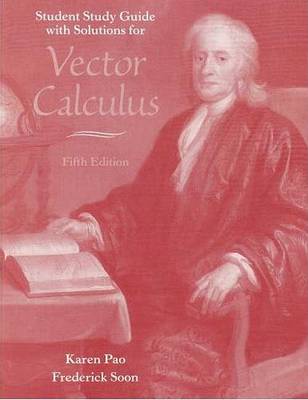 Book cover for Student Study Guide with Solutions for "Vector Calculus"