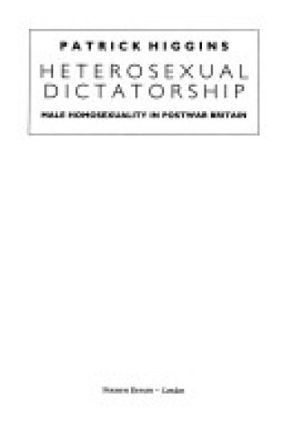 Cover of Heterosexual Dictatorship