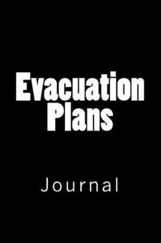 Cover of Evacuation Plans