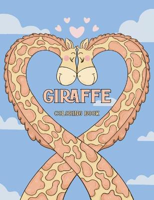 Book cover for Giraffe coloring book