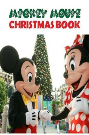 Cover of Mickey Mouse Christmas Book.