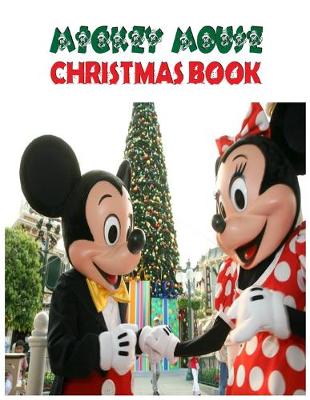 Book cover for Mickey Mouse Christmas Book.